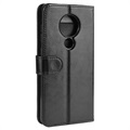 Nokia 6.2/7.2 Wallet Case with Magnetic Closure - Black