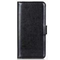 Nokia C200 Wallet Case with Magnetic Closure - Black
