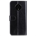 Nokia C200 Wallet Case with Magnetic Closure - Black