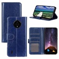 Nokia C200 Wallet Case with Magnetic Closure - Blue