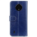 Nokia C200 Wallet Case with Magnetic Closure - Blue