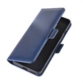 OnePlus 8 Wallet Case with Magnetic Closure - Blue