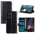 OnePlus Ace/10R Wallet Case with Magnetic Closure - Black