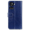 OnePlus Ace/10R Wallet Case with Magnetic Closure - Blue