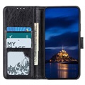 Samsung Galaxy A21s Wallet Case with Magnetic Closure - Black