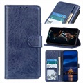 Samsung Galaxy A41 Wallet Case with Magnetic Closure - Blue