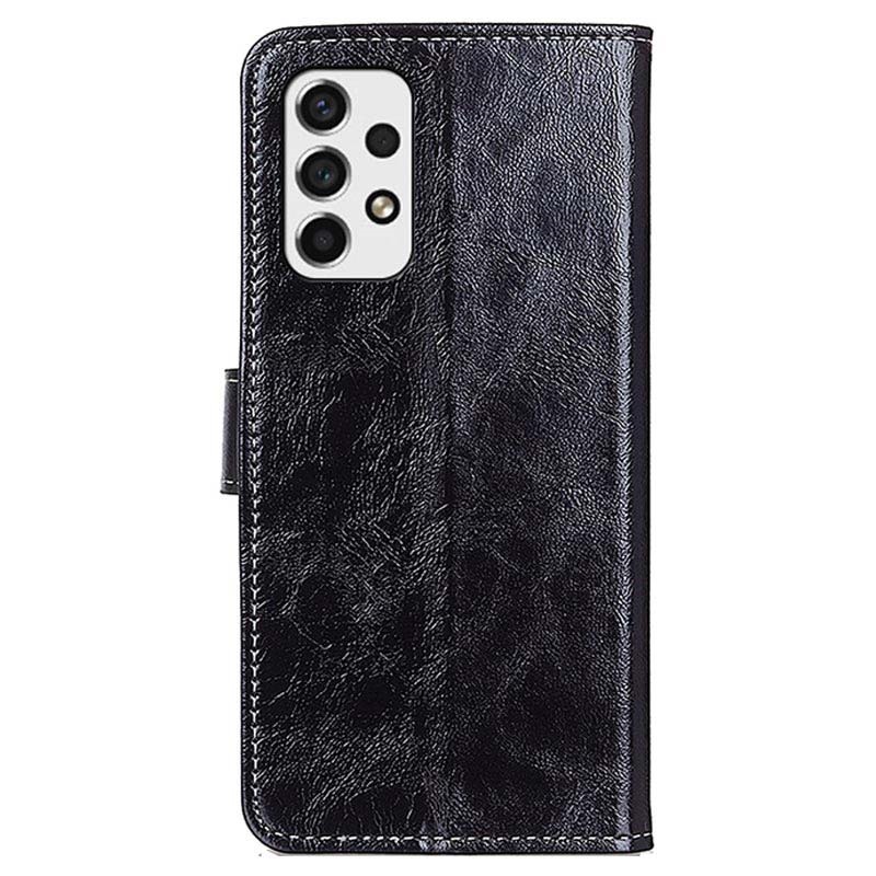 Samsung Galaxy A53 5G Wallet Case with Stand Feature Black