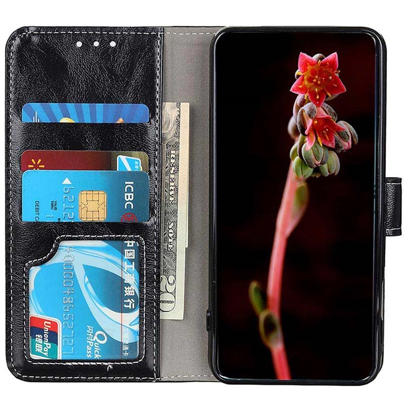 Samsung Galaxy A53 5G Wallet Case with Stand Feature Black