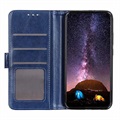 Samsung Galaxy S22 5G Wallet Case with Stand Feature - Blue