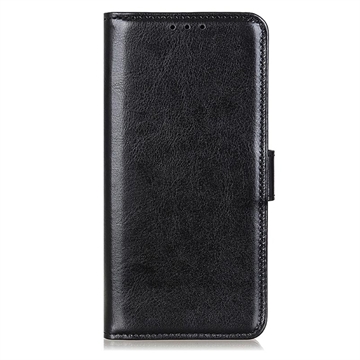 Sony Xperia 1 V Wallet Case with Magnetic Closure - Black