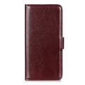 Sony Xperia 1 V Wallet Case with Magnetic Closure - Brown