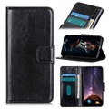 Sony Xperia 5 II Wallet Case with Magnetic Closure - Black