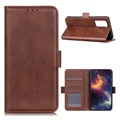 Xiaomi Mi 10T 5G/10T Pro 5G Wallet Case with Magnetic Closure - Brown