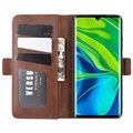 Xiaomi Mi Note 10/10 Pro Wallet Case with Magnetic Closure - Coffee