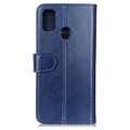 Xiaomi Redmi 9C, Redmi 9C NFC Wallet Case with Stand - Blue