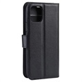 iPhone 11 Wallet Case with Magnetic Closure - Black