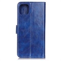 iPhone 12/12 Pro Wallet Case with Magnetic Closure - Blue
