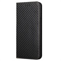 iPhone 14 Pro Wallet Case - Carbon Fiber - Black