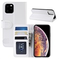iPhone 11 Pro Max Wallet Case with Magnetic Closure - White