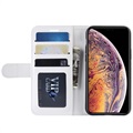 iPhone 11 Pro Max Wallet Case with Magnetic Closure - White