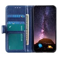 iPhone 14 Max Wallet Case with Stand Feature - Blue