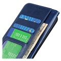 iPhone 14 Max Wallet Case with Stand Feature - Blue