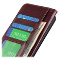 iPhone 14 Max Wallet Case with Stand Feature - Brown