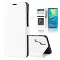 Huawei P30 Pro Wallet Case with Stand Feature - White