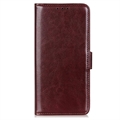 Nokia G22 Wallet Case with Stand Feature - Brown