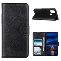 OnePlus Nord N100 Wallet Case with Kickstand Feature - Black