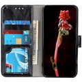 Xiaomi Redmi 10 Wallet Case with Kickstand Feature - Black