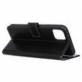 iPhone 12 Pro Max Wallet Case with Kickstand Feature - Black