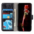 iPhone 12 Pro Max Wallet Case with Kickstand Feature - Black