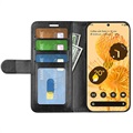 Google Pixel 7 Pro Wallet Case with Magnetic Closure - Black