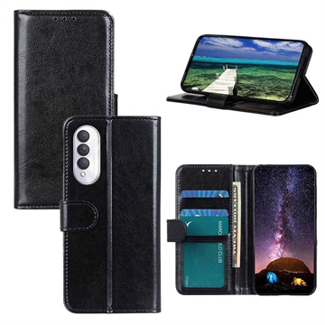 OnePlus 10T Wallet Case with Magnetic Closure - Black