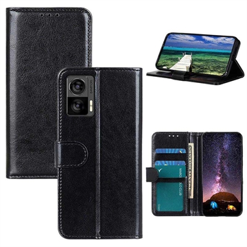 OnePlus 10T Wallet Case with Magnetic Closure - Black