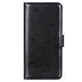 Motorola Moto E20/E30/E40 Wallet Case with Magnetic Closure - Black