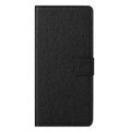 Motorola Moto G22 Wallet Case with Magnetic Closure - Black