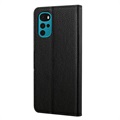 Motorola Moto G22 Wallet Case with Magnetic Closure - Black