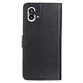 Nothing Phone (1) Wallet Case with Magnetic Closure - Black