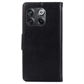 OnePlus 10T Wallet Case with Magnetic Closure - Black