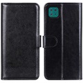 Samsung Galaxy A22 5G, Galaxy F42 5G Wallet Case with Magnetic Closure - Black