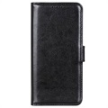 Samsung Galaxy A22 5G, Galaxy F42 5G Wallet Case with Magnetic Closure - Black