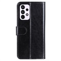 Samsung Galaxy A33 5G Wallet Case with Magnetic Closure - Black