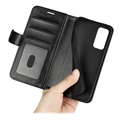 Samsung Galaxy M13 Wallet Case with Magnetic Closure - Black