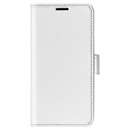 Samsung Galaxy M13 Wallet Case with Magnetic Closure - White