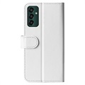 Samsung Galaxy M13 Wallet Case with Magnetic Closure - White