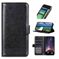 Samsung Galaxy M53 Wallet Case with Magnetic Closure - Black
