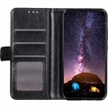 Samsung Galaxy S22 Ultra 5G Wallet Case with Magnetic Closure - Black