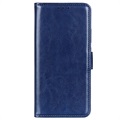 Samsung Galaxy S22 Ultra 5G Wallet Case with Magnetic Closure - Blue